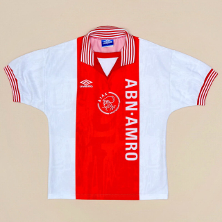 Ajax 1996 - 1997 Home Shirt (Very good) S