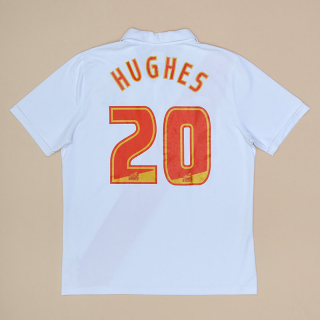 Southampton 2010 - 2011 125 Years Home Shirt #20 Hughes (Very good) L