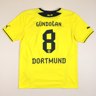 Borussia Dortmund 2013 - 2014 Home Shirt #8 Gundogan (Very good) S