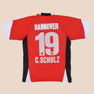 Hannover 96 2009 - 2010 Home Shirt #19 Schulz (Good) S