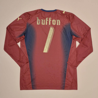 Italy 2006 - 2007 Player Issue Goalkeeper Shirt #1 Buffon (Very good) L