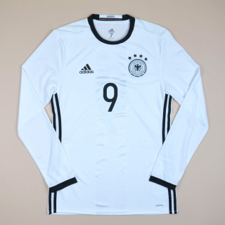 Germany 2015 - 2016 "BNWT" Match Issue Home Shirt #9 (Very good) M/L