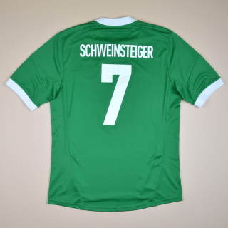 Germany 2012 - 2013 Away Shirt #7 Schweinsteiger (Excellent) L