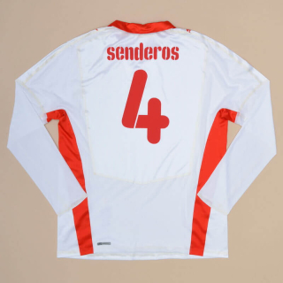 Switzerland  2008 - 2009 Player Issue Away Shirt #4 Senderos (Very good) XL