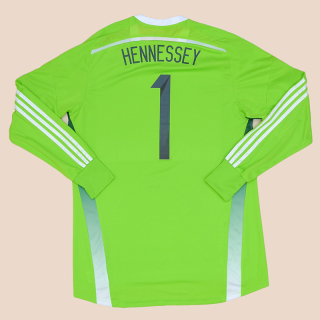 Wales 2014 - 2015 Match Issue Goalkeeper Shirt #1 Hennessey (Very good) XL (10)