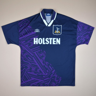 Tottenham 1994 - 1995 Away Shirt (Very good) XL