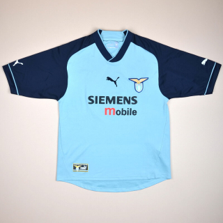 Lazio 2002 - 2003 European Home Shirt (Very good) M