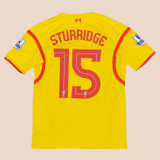 Liverpool 2014 - 2015 Away Shirt #15 Sturridge (Very good) S