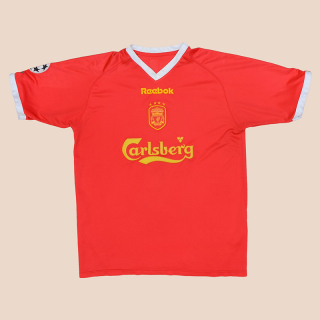 Liverpool 2001 - 2003 Champions League Home Shirt (Good) S