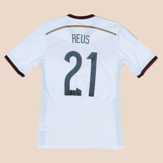 Germany 2014 - 2015 Home Shirt #21 Reus (Very good) M