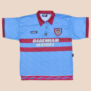 West Ham 1995 - 1997 Away Shirt (Good) XL