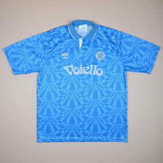 Napoli 1991 - 1993 Home Shirt (Good) L