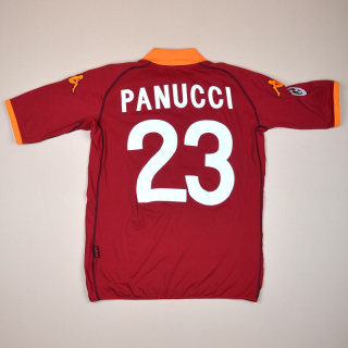 Roma 2002 - 2003 Home Shirt #23 Panucci (Very good) XL