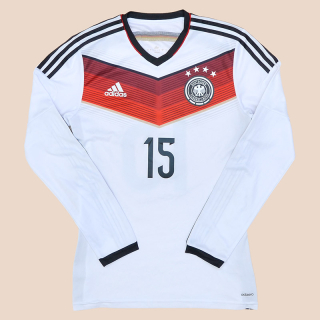 Germany 2014 - 2015 Player Issue Home Shirt #15 (Very good) M (6)