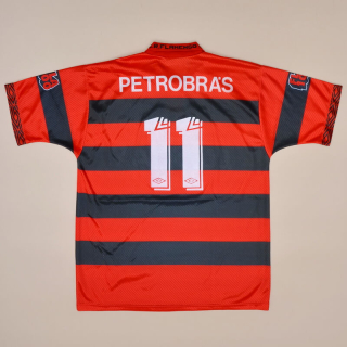 Flamengo 1994 - 1995 Home Shirt #11 (Very good) L