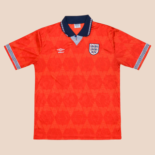 England 1990 - 1993 Player Issue Away Shirt (Excellent) L