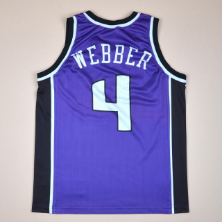 Sacramento Kings 2000 NBA Basketball Shirt #4 Webber (Very good) S